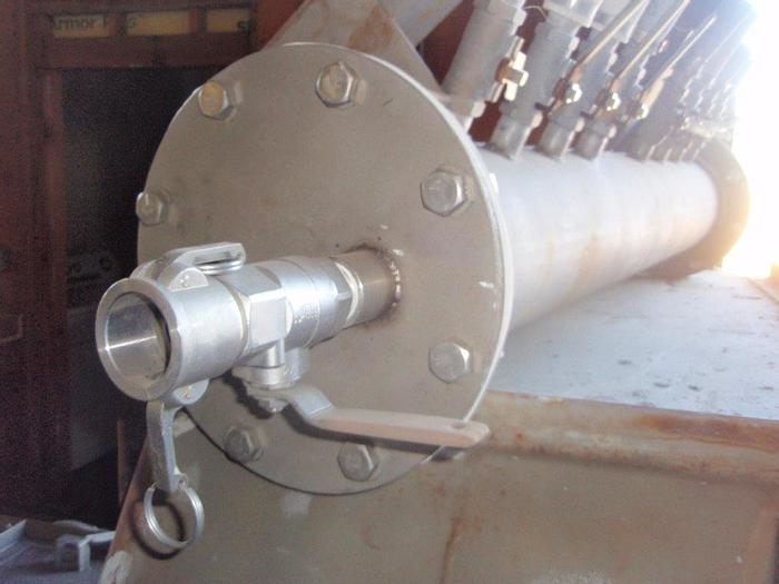 Used Screen, Parabolic, 24", 316 Stainless Steel, Twin, Andritz, Pressure #S739351