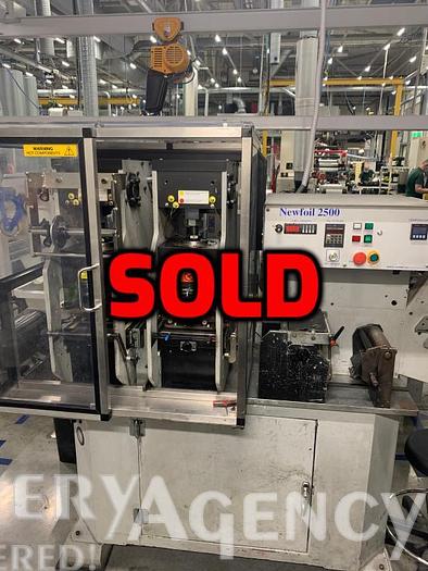 Used 2001 NewFoil 2500 Hot stamping and die cutting