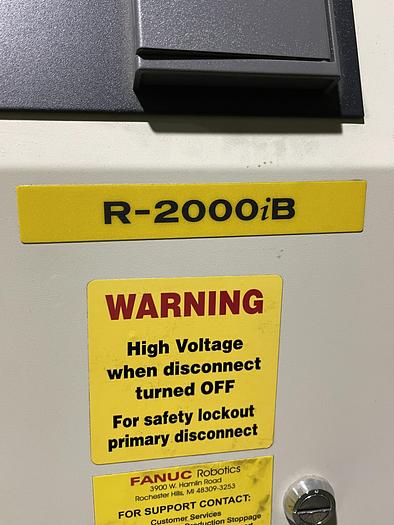 Used FANUC R2000IB/125L ROBOT WITH RJ3iC(R30iA) CONTROL, NEVER USED