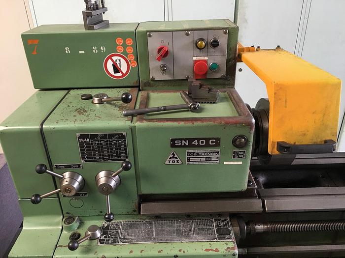 Gebruikt TOS SN40x1500 draaibank