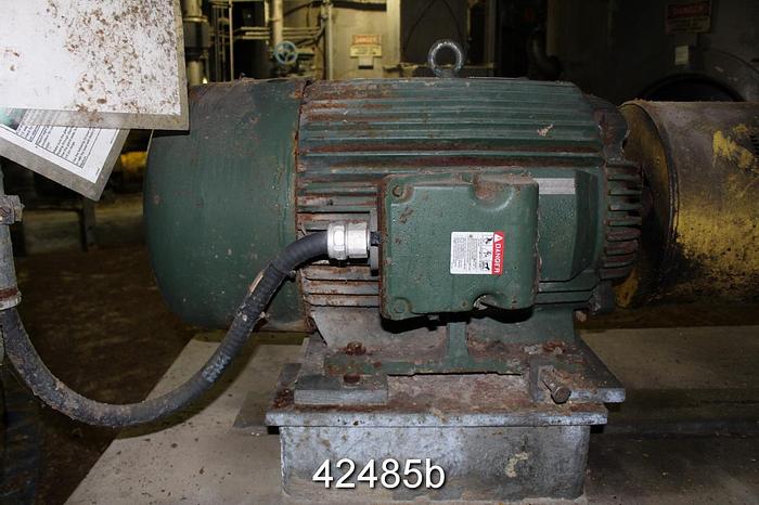 Used Toshiba B0756FLF3BSHD A/C Motor, 75 Hp, 1200 Rpm, 405T Frame #42485