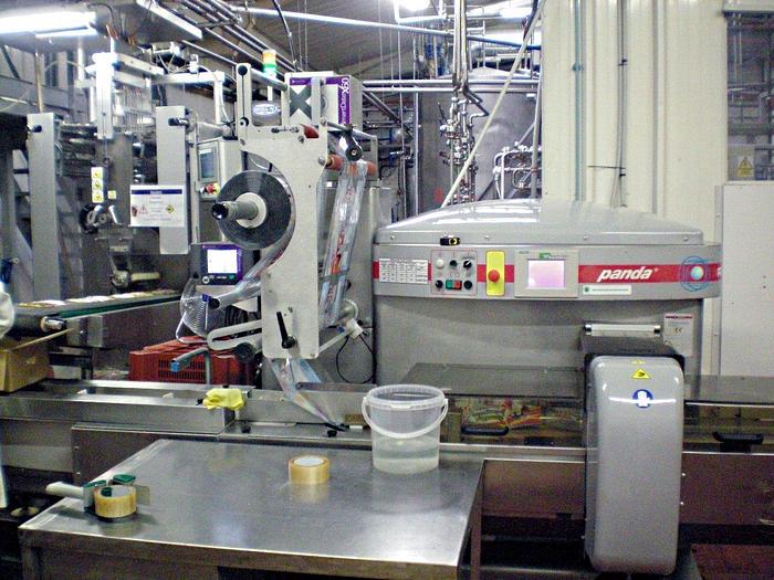 Used LIQUID STICKPACK SACHET MACHINE WITH FLOWPACK WRAPPER used for ice pops