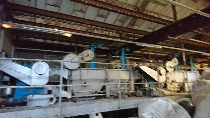 Used Wool Scouring Line for Raw Wool (x1)