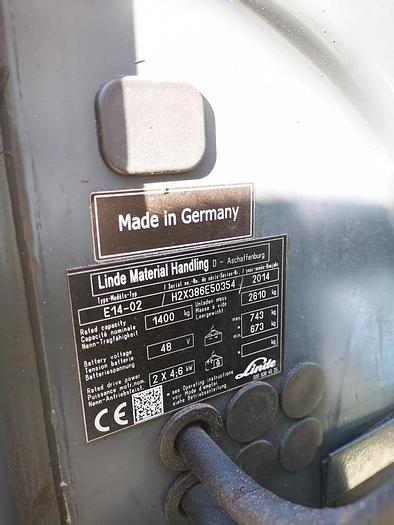 Used 2014 LINDE E14-02