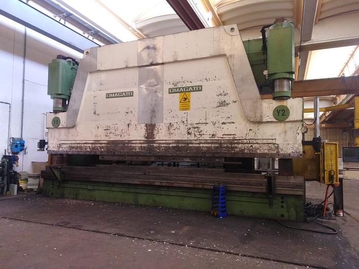 Press brake 8100 x 800 ton Omagatti yom 1998