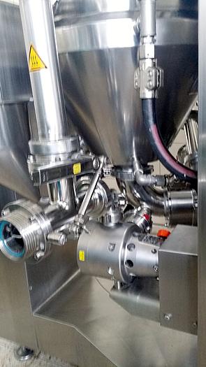 Used FRYMA KORUMA JACKETED VACUUM MIXING / PROCESSING VESSEL