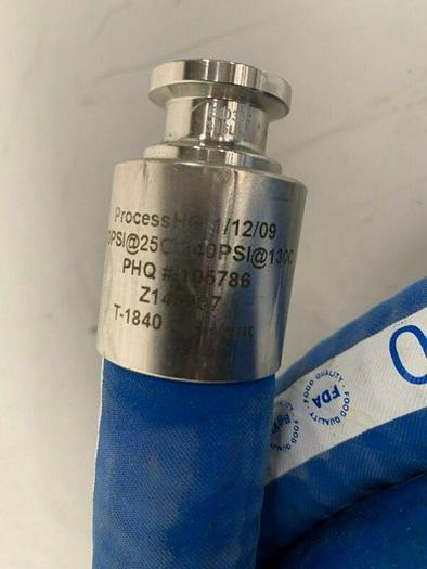 Used AdvantaPure APEWF-W-0750 1" x 118" Flexible Silicone Hose 450PSI