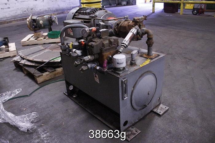 Used Marathon Ramjet Hydraulic Rejects Press, 70x80" Tapeed Inlet, 60x36" Discharge #38663