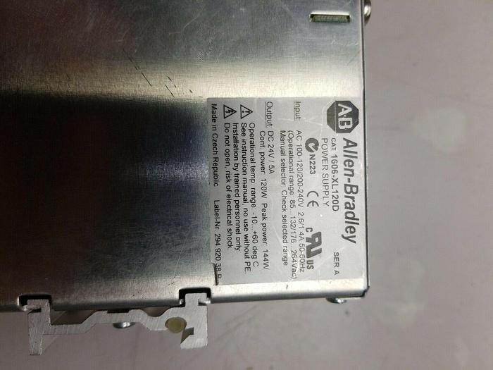 Used Allen-Bradley 1606-XL120D Power Supply Ser. A