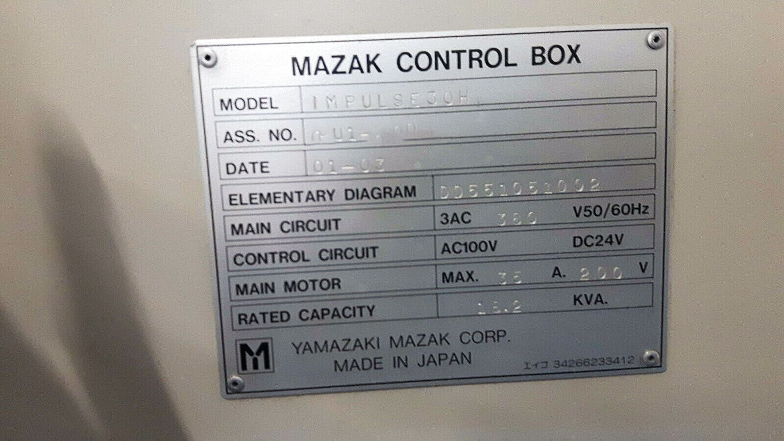 Used Mazak impulse 30H - 2001