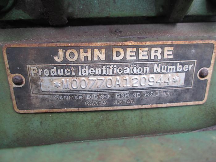 Used John Deere 770 2 Wheel Drive Tractor With 4' Mower