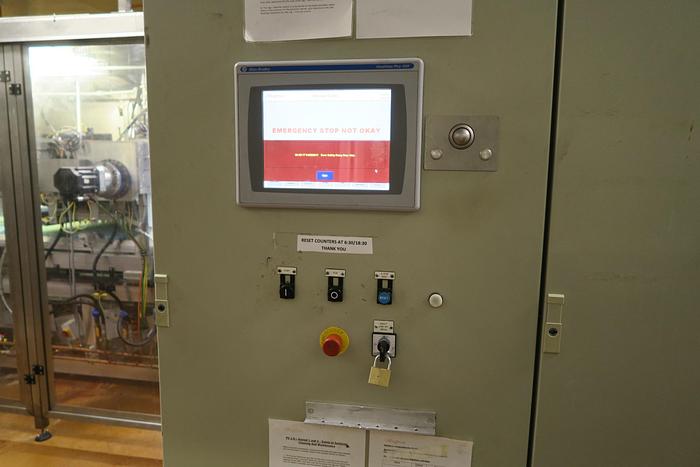 Used Aasted Frozen Cone Chocolate Moulding Line