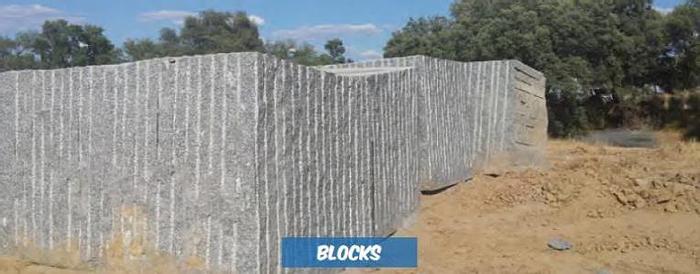 Gebraucht Steinbruch Granit helles schwarz