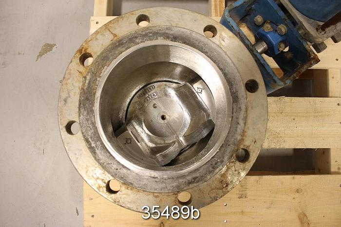 Used Neles Jamesbury R23CB08CCJDV 8" V-Ball Control Valve #35489