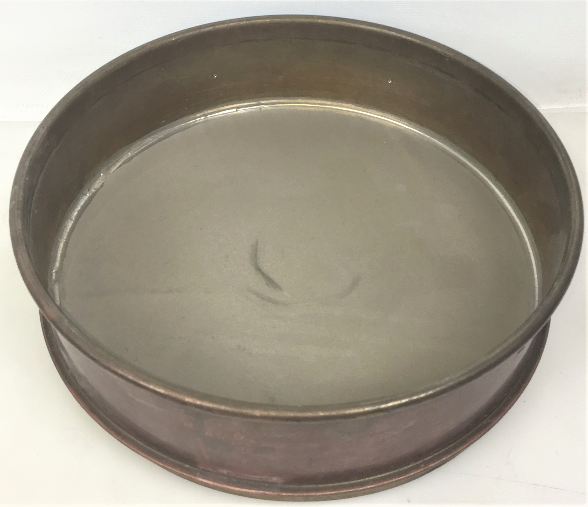 Used VWR #635 Brass-Stainless Steel 8" Sieve - 20μm