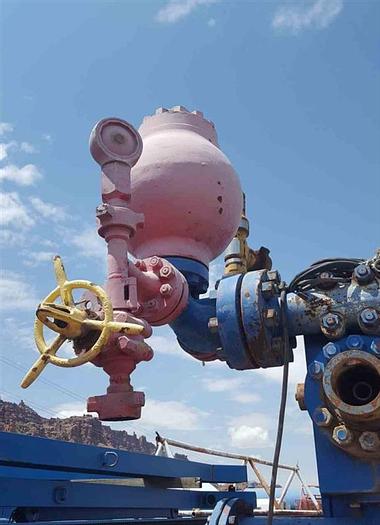 Used Hongua International HHF-1000 Triplex Mud Pump