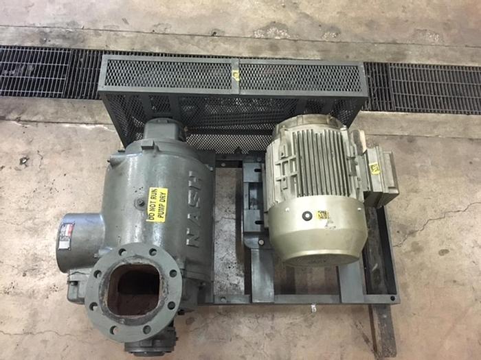 Used Pump, Vacuum, 40 HP, Nash, Mdl SC6, 11" In/4" Out #C741189