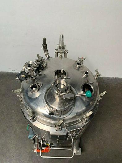Used Walker 250 Liter Stainless Steel Jacketed Reactor 45 PSI -  No Mixer