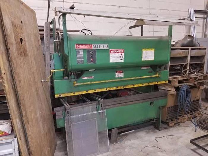 Used Niagara Press Brake 25 ton