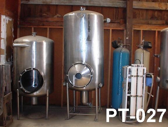 Used 250 GALLON VACUUM TANK.  CREPACO MODEL VL153