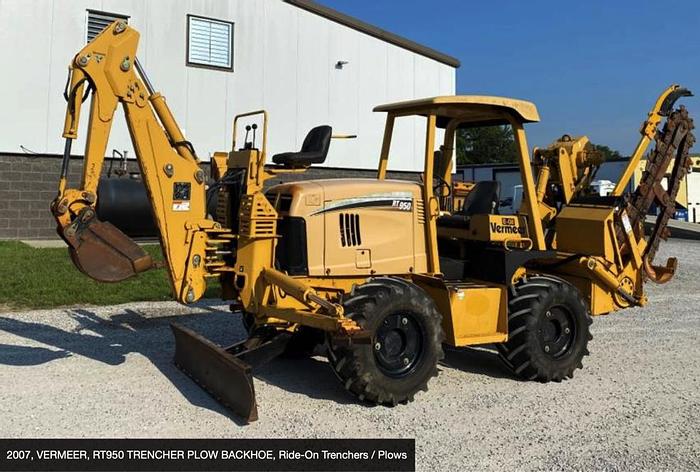 Used 2007 Vermeer Rt950
