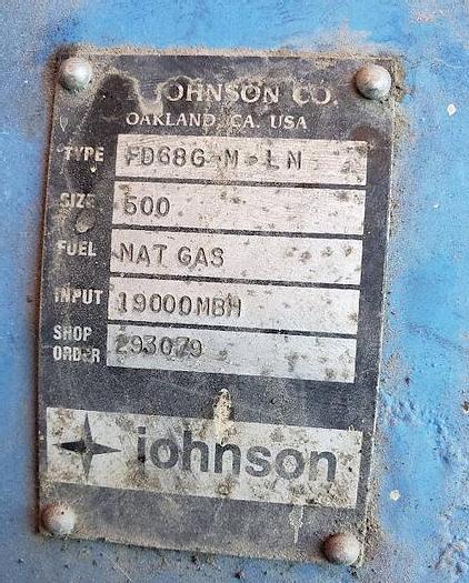 Used 2012 500 HP Thermal Oil Heater PX-150