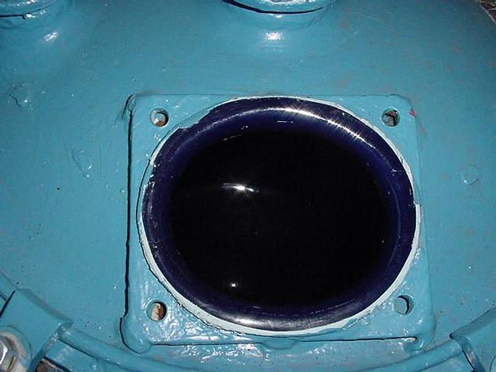 Used 25 GALLON PFAUDLER GLASS LINED REACTOR BODY - 75 PSI @ FV INTERNAL  