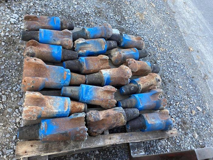 Used Trident Supreme 4-7/8" to 7-3/4" Carbide Button Bits