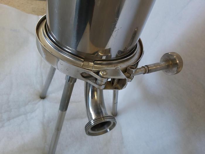 Gebraucht Durchlauffilter, Membranfiltergehäuse, MSS 5010 GNW 50BH4, Pall, Edelstahl, gebraucht-Top