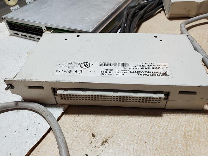Used NI (2) SCXI-1327 & (1) SCXI-1161 with 24 ch. Circuit Board (K1)