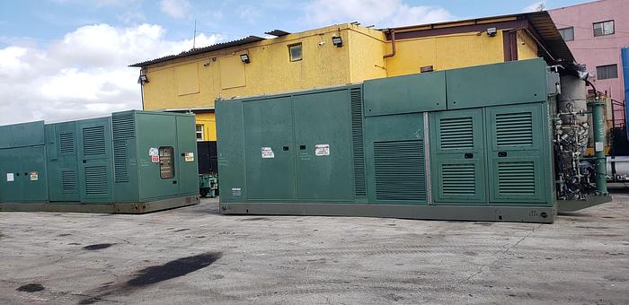 Used Lycomings T53 1000Kw gas turbine Generator