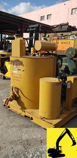 Used Sealmaster 1500DH thermoplastic premelter kettle