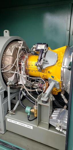 Used Lycomings T53 1000Kw gas turbine Generator