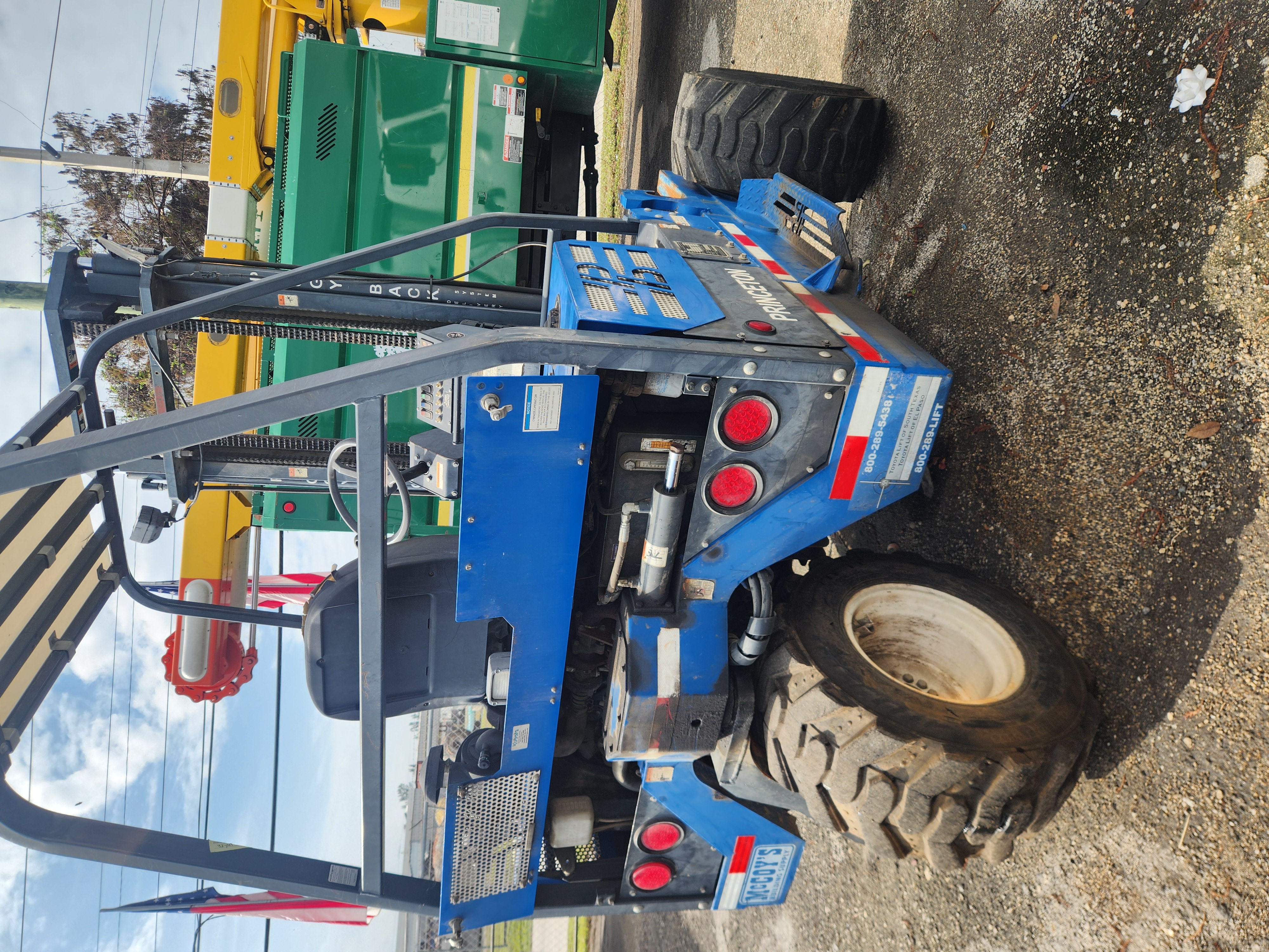 Used Princeton Piggyback Forklift