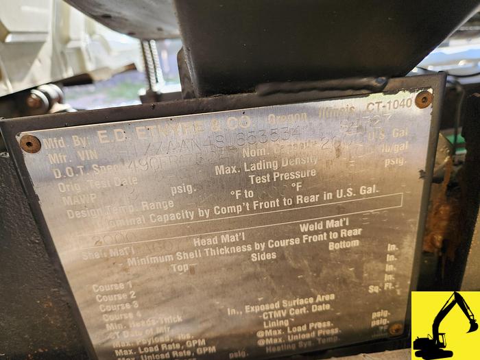 Used 2008 International 7300 Etnyre Centennial asphalt dist