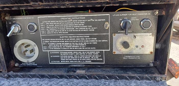 Used HD Industries Asphalt Patch Trailer