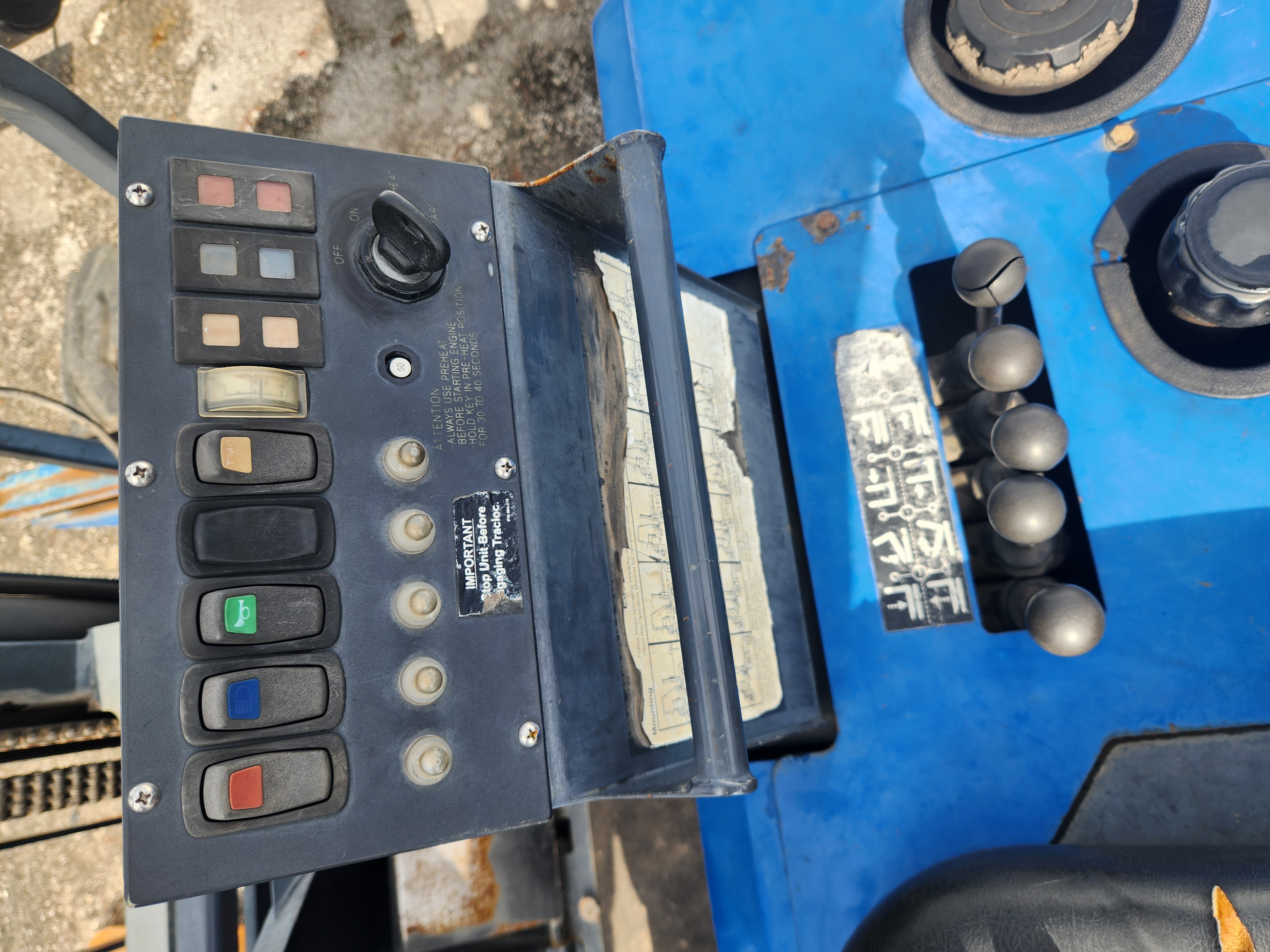 Used Princeton Piggyback Forklift