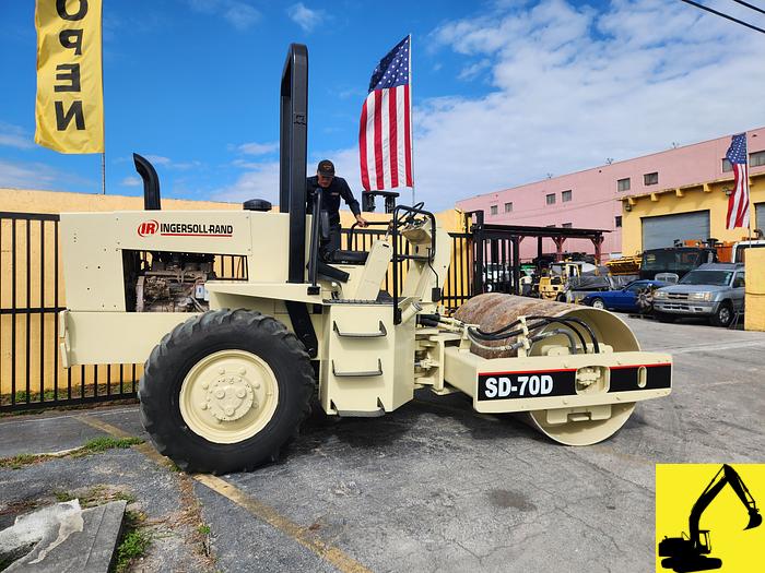 Used IR-SD70D roller/compactor