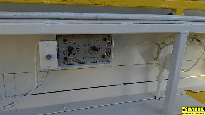 Used K&D thermoplastic paint melter trailer