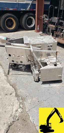 Used MRL Thermoplastic kettle premelter trailer