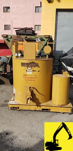Used Sealmaster 1500DH thermoplastic premelter kettle