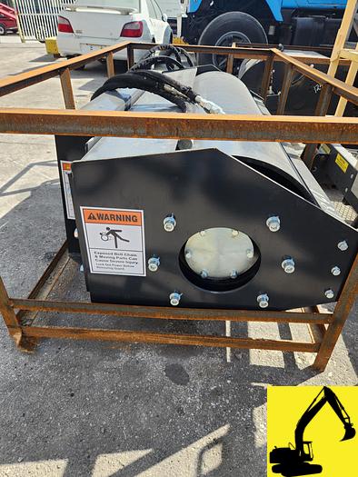 New 72" vibratory roller attachment