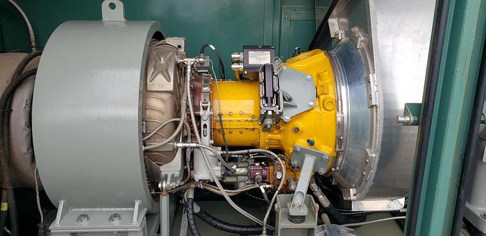 Used Lycomings T53 1000Kw gas turbine Generator