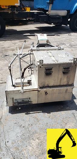 Used MRL Thermoplastic kettle premelter trailer