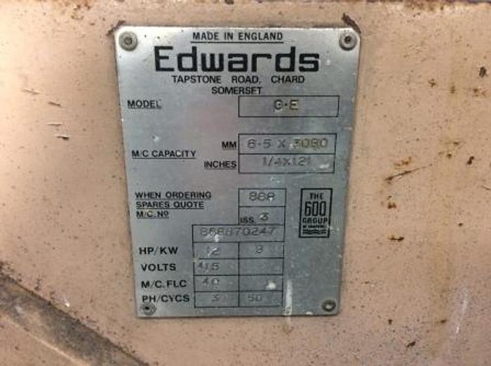 Used Edwards GE 6.5mm x 3080mm Shears