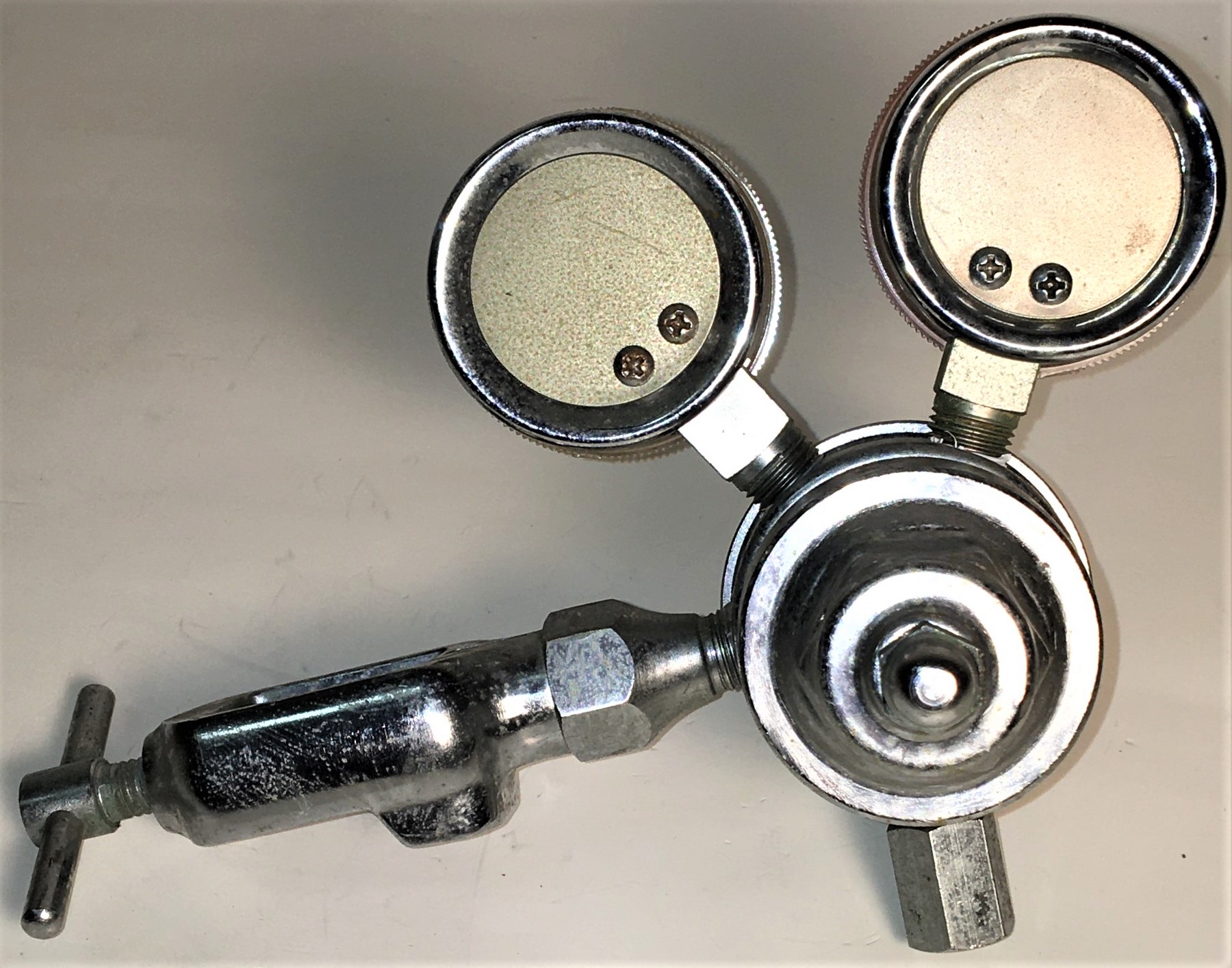 Used Corning 477422 Dual Stage Pressure Regulator
