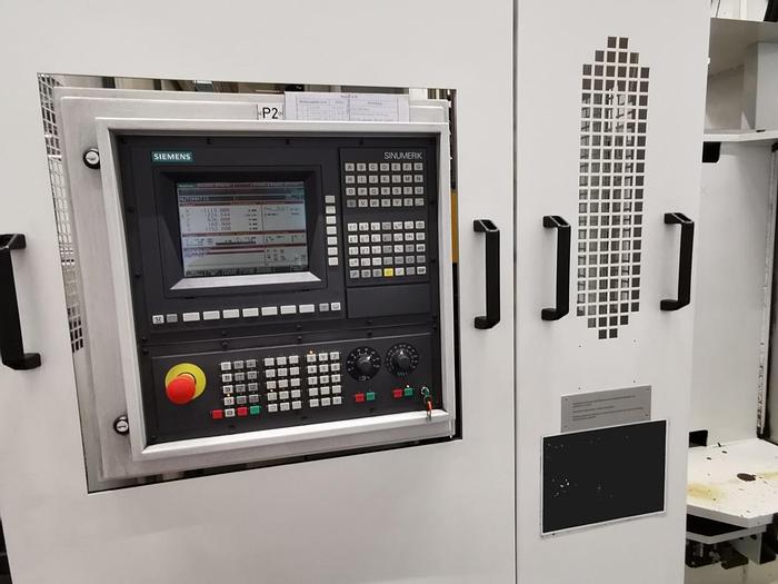 Gebraucht Universal Bearbeitungszentrum mit 2x Paletten-Wechsler BURKHARDT & WEBER MC 120 HV