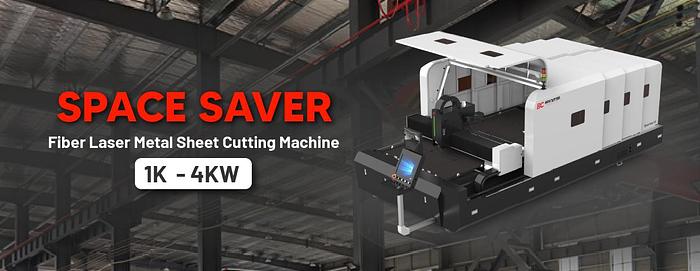 SPACE SAVER 5'x10' | 3000W - 6000W | Fiber Laser for Metal Sheet Cutting