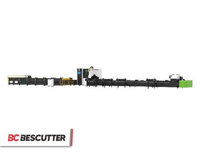 Hytube 3Chuck TUBE CUTTER 2000W - 6000W | Fiber Laser Pipe Cutting Machine with Auto Loading