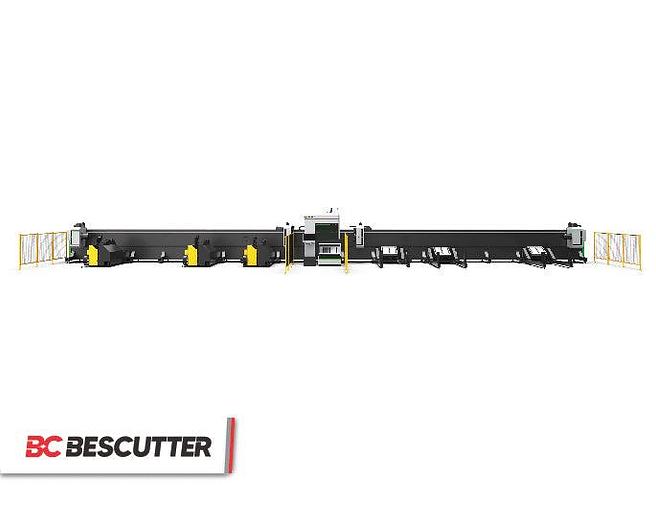 Hytube Titan TUBE CUTTER 6000W 20" Dia 4 Chuck Fiber Laser Pipe Cutting Machine